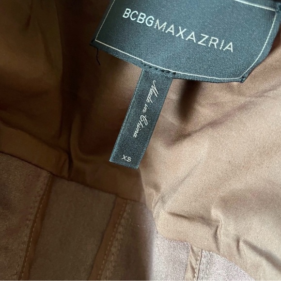 BCBGMaxAzria Brown Fringe Jacket - Picture 2 of 7